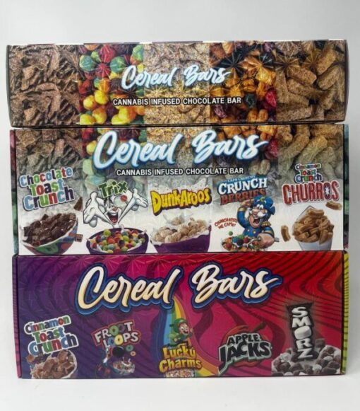 Cereal Cannabis Chocolate Bars